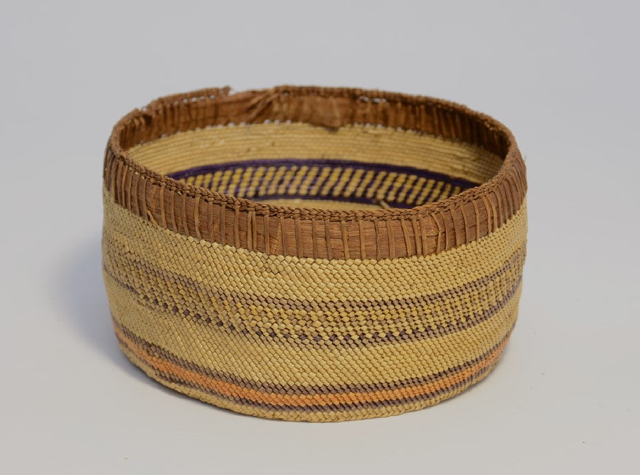 Antique Makah basket, Neah Bay, WA