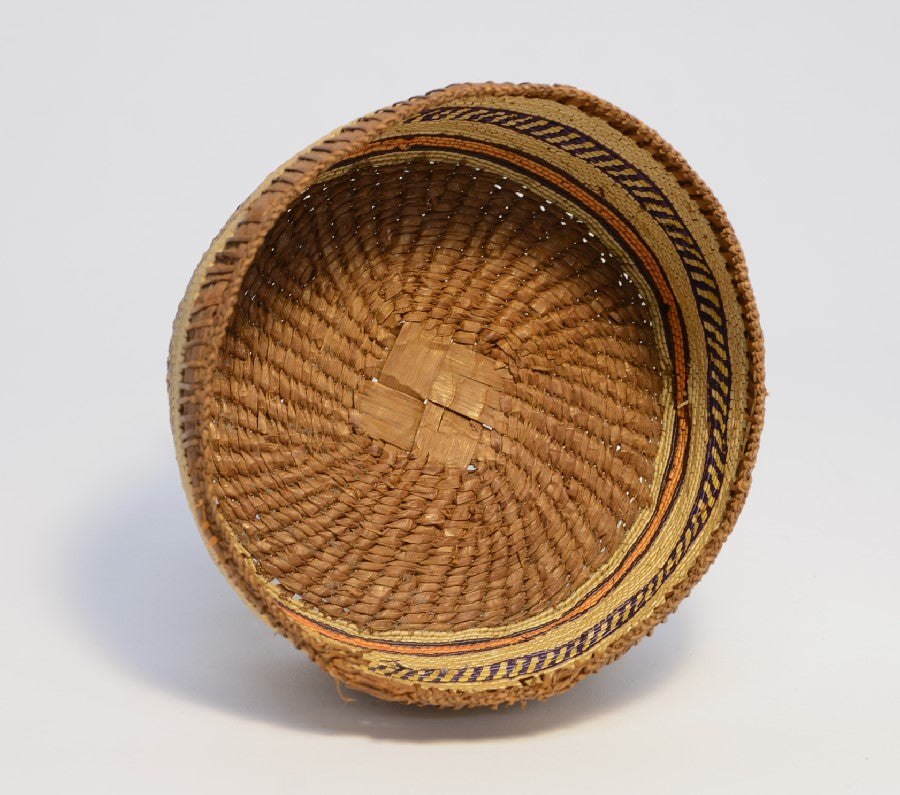 Antique Makah basket, Neah Bay, WA
