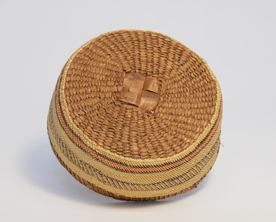 Antique Makah basket, Neah Bay, WA