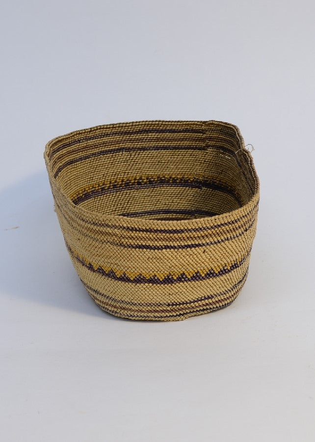 Makah Oval Basket of Fine Weave