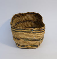 Large Makah Basket with banded design