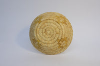 Papago basket, Southern Arizona, coiled Basket Tray of Yucca stem