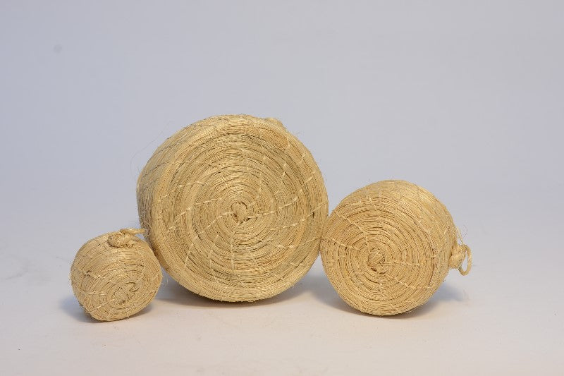 Set of 3 Baskets with Lids