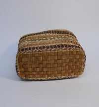 Makah Indian Market Basket with Whale