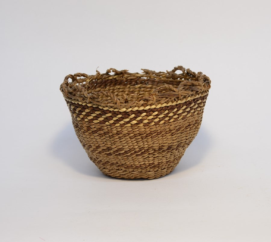 Western Washington, Puget Sound Salish Twined Basket