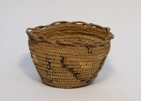 Western Washington, Puget Sound Salish Coiled Basket