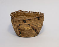Western Washington, Puget Sound Salish Coiled Basket