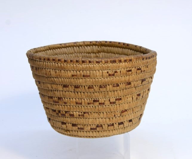 Salish Basket with banded design