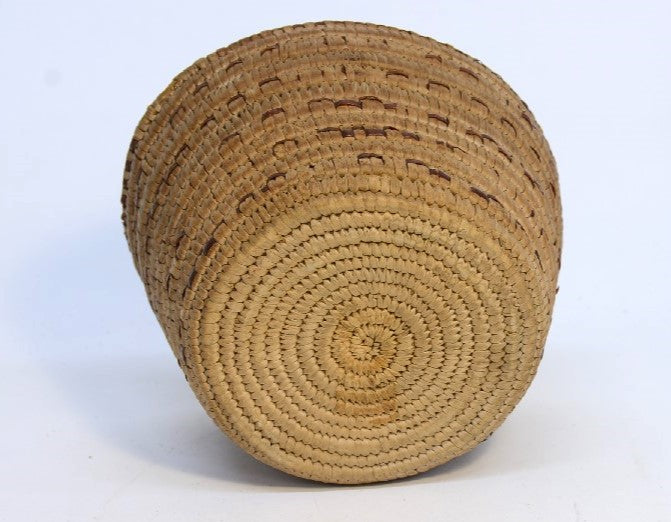 Salish Basket with banded design