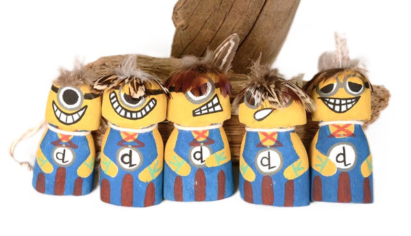 Hopi Kachina Minion "D" Dolls