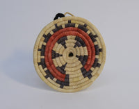Hopi Coiled basket with Wedding Basket motif
