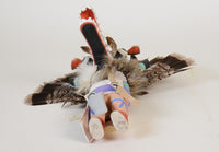 Hopi Kachina Black Ogre Doll Wall Hanger