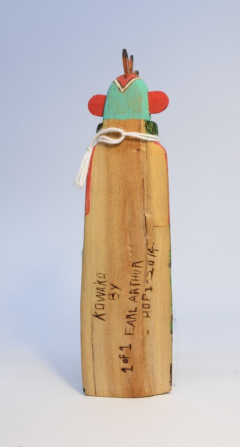 Hopi Kachina Kowako Doll By Earl Arthur