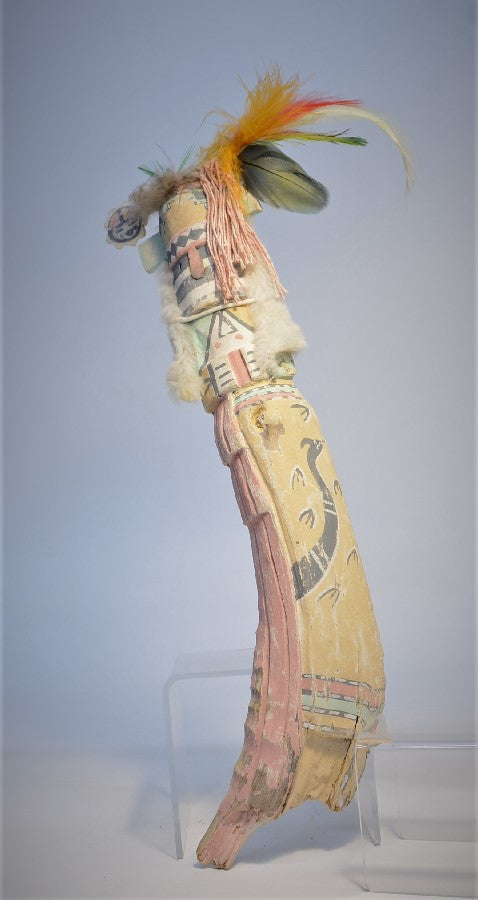Hopi Pueblo Sivu-i-kil Taka Hilili Kachina Doll By Larry Sautikie