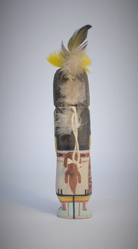 Hopi Pueblo Bearded Long Hair Kachina Doll