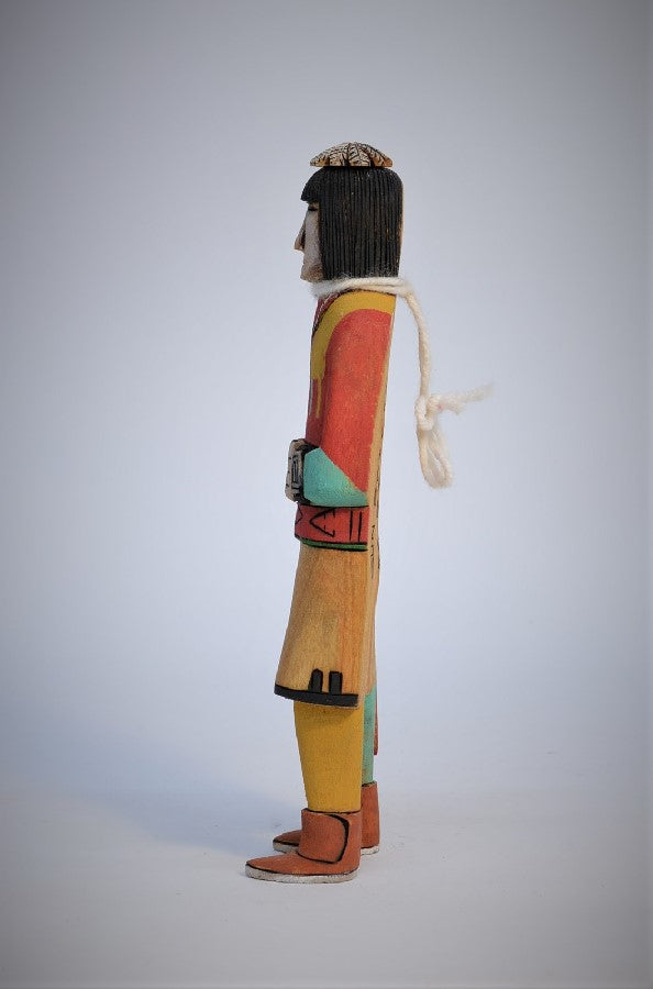 Hopi Pueblo Sun Priest Kachina Doll By Earl Arthur