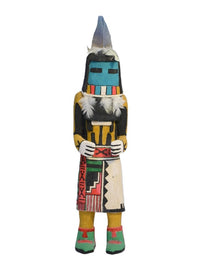 Hopi Kachina Red Bearded Longhair Doll By L. David