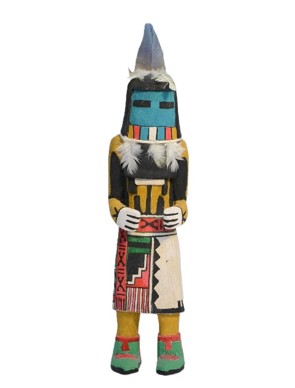 Hopi Kachina Red Bearded Longhair Doll By L. David