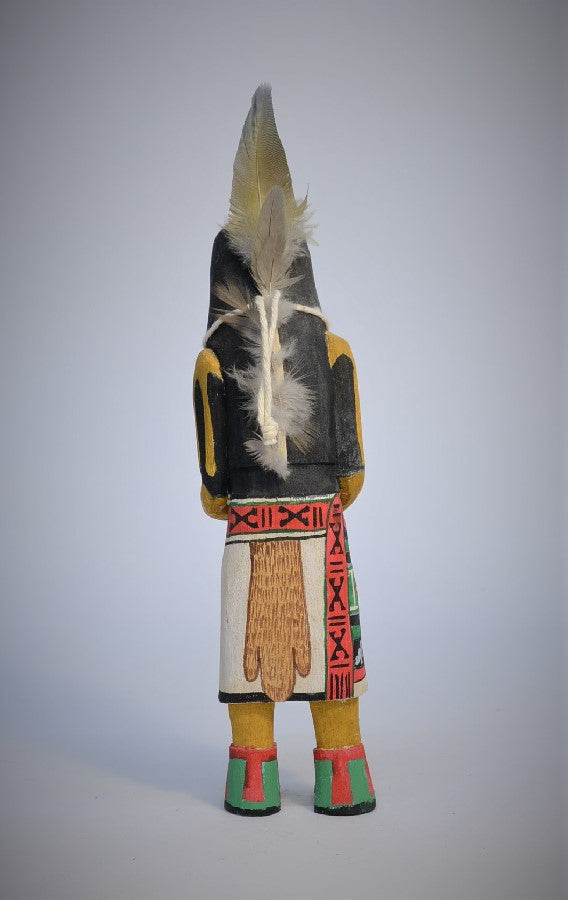 Hopi Kachina Red Bearded Longhair Doll By L. David