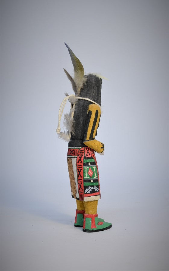Hopi Kachina Red Bearded Longhair Doll By L. David