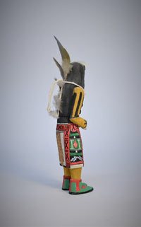 Hopi Kachina Red Bearded Longhair Doll By L. David