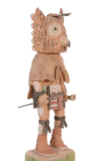 Hopi Pueblo Owl Kachina Doll By Arnold Nomkena