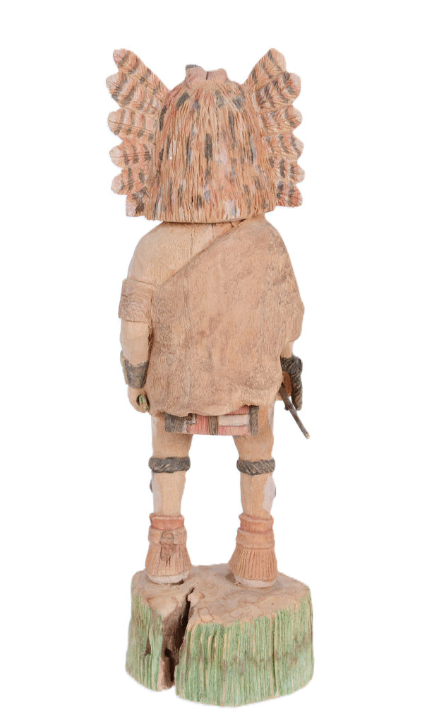 Hopi Pueblo Owl Kachina Doll By Arnold Nomkena