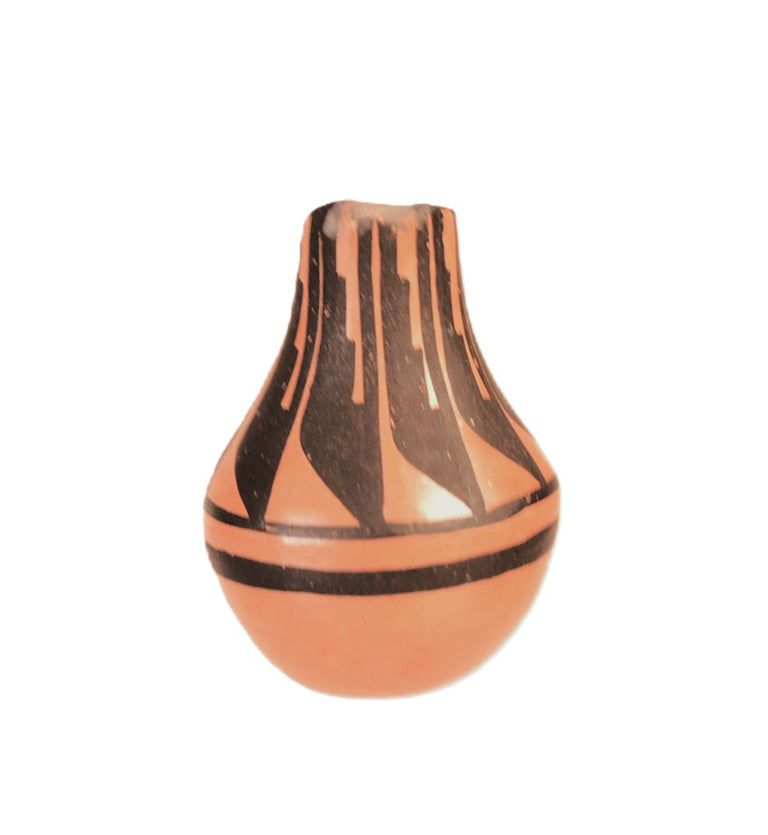 Jemez Pueblo Miniature Olla Pottery By Vann