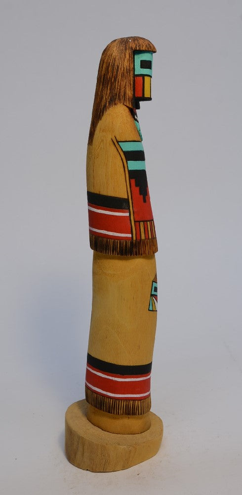Hopi Pueblo Shalako Kachina Doll By A.C.
