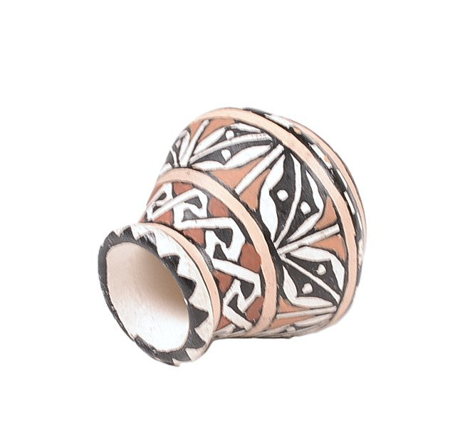 Acoma Pueblo Miniature Pottery By CB