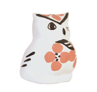 Acoma Pueblo Owl Winking Pottery By S. C.
