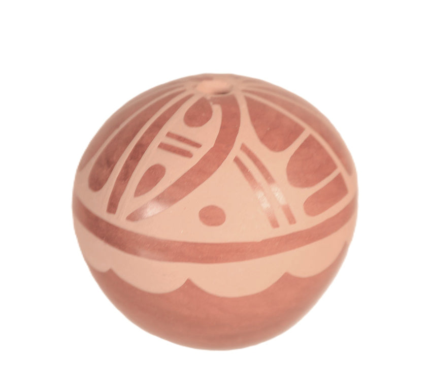 Jemez Pueblo Red on Red Seed Jar Pottery By C.G. Laretto