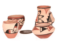 Jemez Pueblo Pottery By C.G. Laretto Set of 5