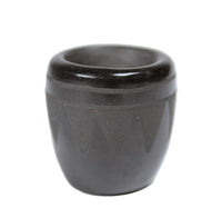 San Ildefonso Pueblo Miniature Black on Black Pottery