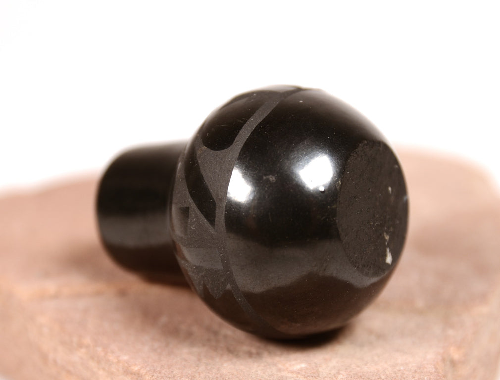 San Ildefonso Pueblo Miniature Black on Black Pottery