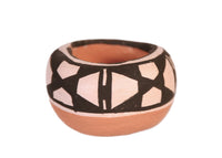 Jemez Pueblo Miniature Bowl Pottery By H.T.