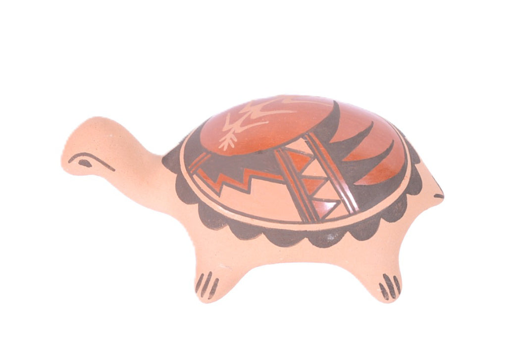 Jemez Pueblo Pottery Turtle By Juanita Fragua