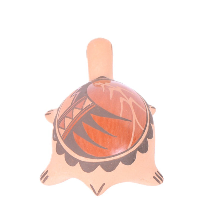 Jemez Pueblo Pottery Turtle By Juanita Fragua