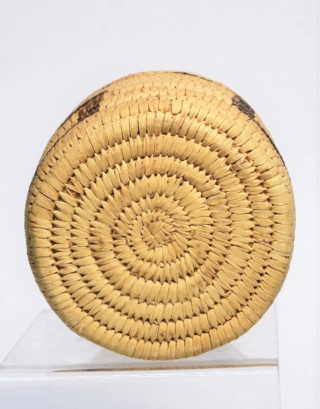 Papago Basket with Finger Dance Fret motif