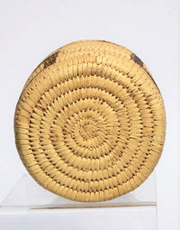 Papago Basket with Finger Dance Fret motif