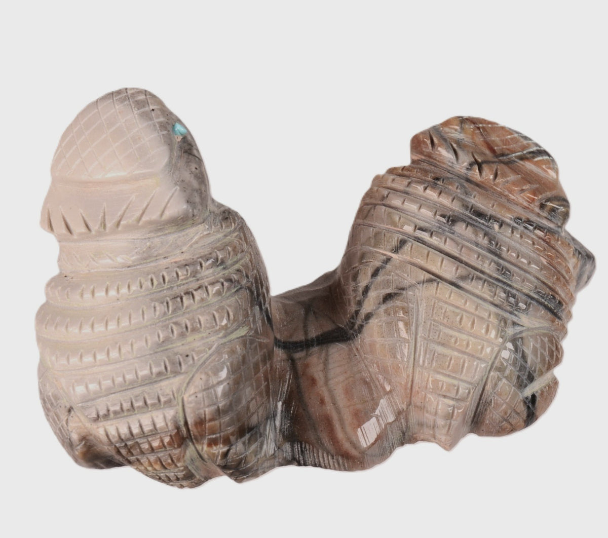 Zuni Pueblo Double Horned Toad Fetish By Fitz Kiyite