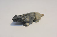 Zuni Fetish by Nelson Yatsattie - Horned Toad Lizard of Picasso Marble