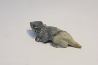 Zuni Fetish by Nelson Yatsattie - Horned Toad Lizard of Picasso Marble
