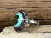 Navajo Sterling Silver and Turquoise Ring