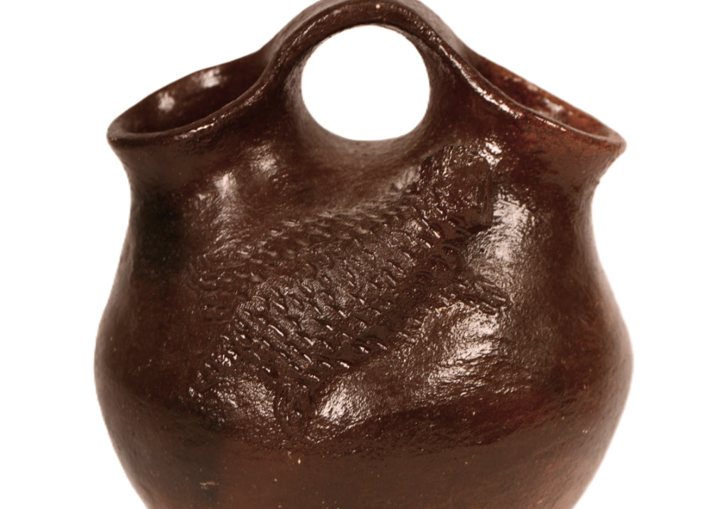 Navajo Pitched Pottery Wedding Jar