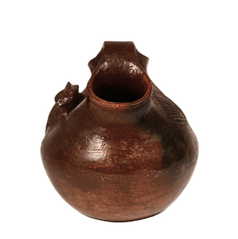 Navajo Pitched Pottery Wedding Jar