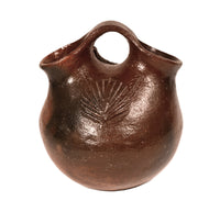 Navajo Pitched Pottery Wedding Jar