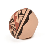 Jemez Pueblo Pottery Seed Pot By R. N. Toya