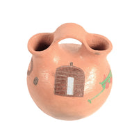Navajo Wedding Jar Pottery By R. Manygoats