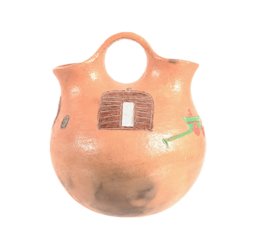 Navajo Wedding Jar Pottery By R. Manygoats